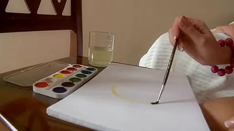 Hot anal sex with an artist scene 1