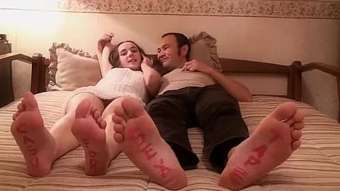 Reality sex movie scene with gf in sexy fishnets