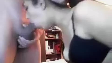 Indian Babe Sucks Cock on Cam