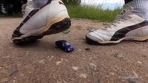 Crushing Beautiful Model Cars