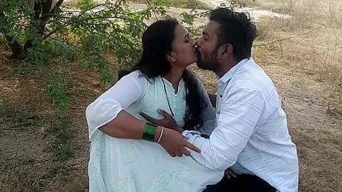 Hot Indian Couple Fucking In A Jungle Outdoor Sex