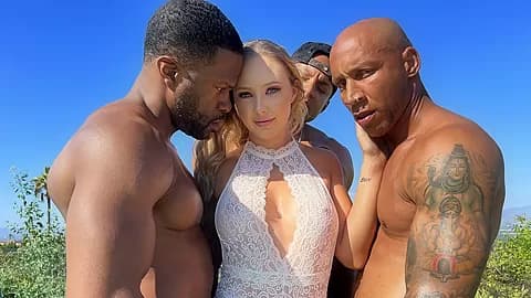 The Pros S2E01 Paisley Porter Gangbang by Football Team