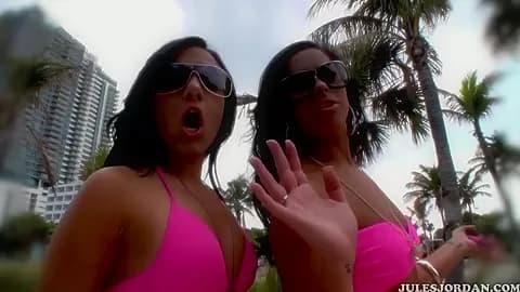 Kim Kennedy, Ava Jay Miami POV - Exclusive Scene - JulesJordan