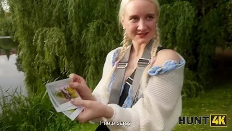 HUNT4K. Hunter found a young and tight pussy in the park and fucked her roughly afterwards