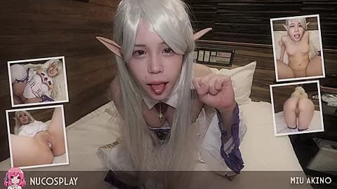 Miu Akino Gets A Creampie From A Fat Dick - NuCosplay
