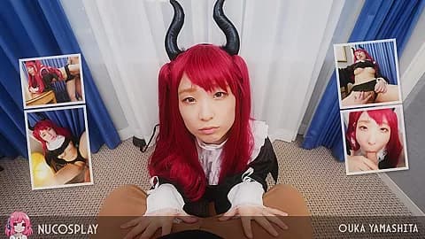 Ouka Yamashita Needs Exorcism From A Cock - NuCosplay