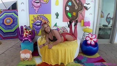 Very Slobbery Blowjob By With Kali Roses