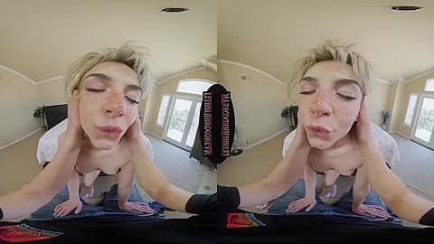 Kiss Me and Lick My Pussy (POV Kissing + Close Up with Freckles Girls)