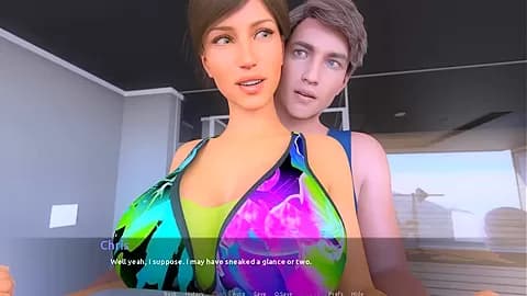The Visit Sexy Milf With Big Boobs In The Gym Ep19