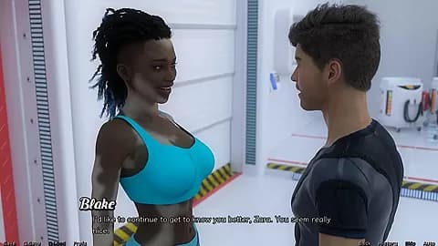 Stranded In Space Talking With This Hottie Ep8