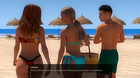 No More Cash Sexy College Girls On The Beach Ep 17