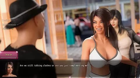 Lisa Two Sexy Ass Girls In The Clothing Store Ep11