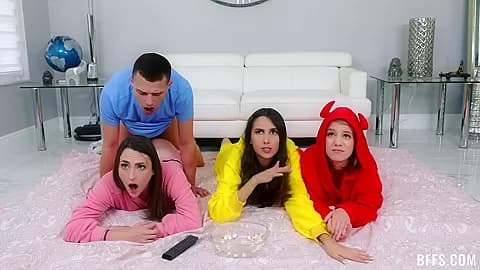 Movie Night Slumber Party