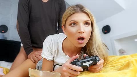 Gina Gerson & Thomas Stone in Gamer Girl Focus - ExxxtraSmall