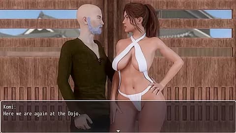 Laura Lustful Secrets The Hot Wife Is Wrestling With The Sumo Fighters Episode 55