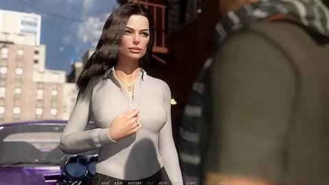 Exciting Games Married Wife Is Showing Her Tits To A Stranger In The Alley Ep 37