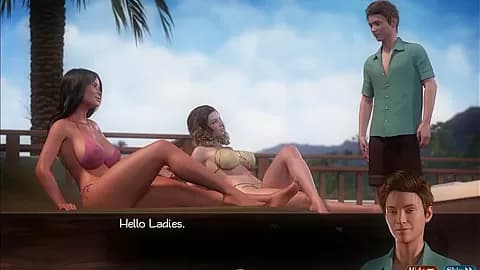 Treasure Of Nadia Bikini Party In The Back Yard Ep39