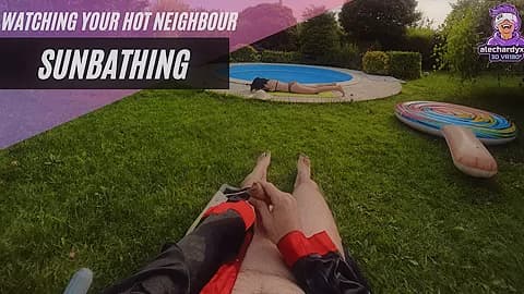 Watching Your Hot Neighbour At The Pool - AlecHardy