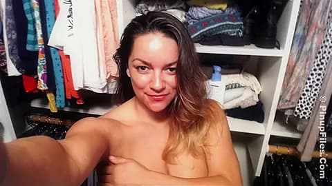Monica Mendez - HD WebCam 4 - In My Closet - PinupFiles