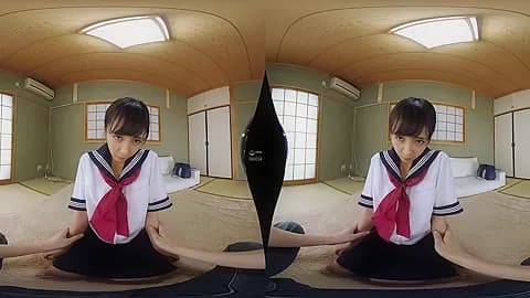 Rika Aimi in Schoolgirl Picture Book VR - VRlab9division