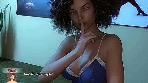 Big City Pleasures Sexy Girls Are Watching A Horror Movie Ep 19