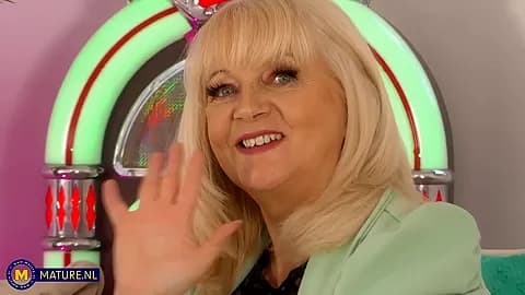 Curvy Katie Wish Is A 63 Year Old Very Decent Grandma But When She's Alone She Gets Very Naughty - MatureNl