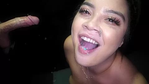 Maya Bijou's First Gloryhole, Scene #01