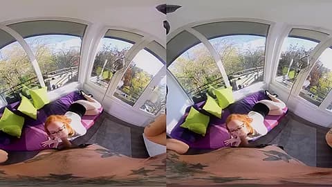 My Very Ginger Secretary Takes My Cock - Office Sex Glasses