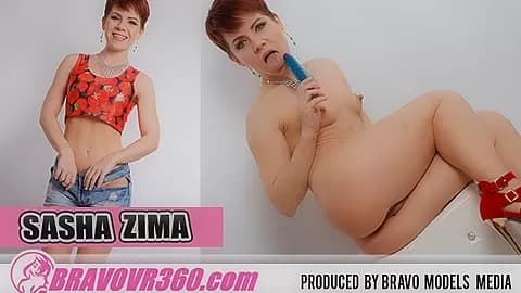 Petite Sasha Zima Toying - Shaved Teen Vibrator