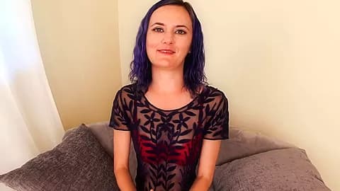 Rita Rollins Likes It Rough - Amateur Babe Talks About Sex