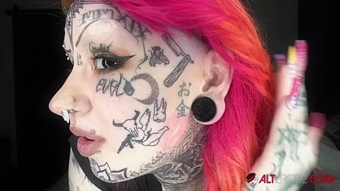 Harlot Nun Cattie Candescent Overcome by the Power of Christ - AltErotic