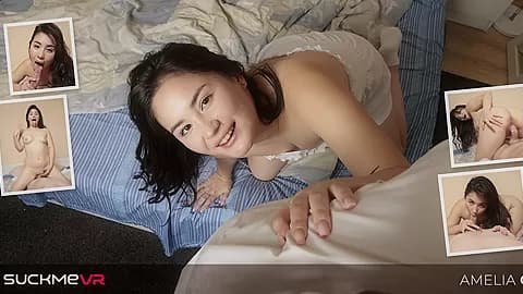 Amelia Ost Is So Happy Enjoying A Hard Dick In A Porn Movie - SuckMeVR