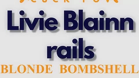 Livie Blainn Rails Blonde Bombshell Momma B