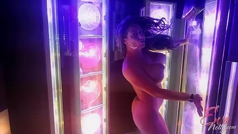 Eva Notty in Tanning Bed Time Clip#3