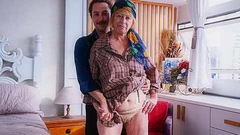 First Anal With A Ugly Grandma