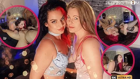Second Party New Girls First Time Swinging - Cheri Pi And Ava