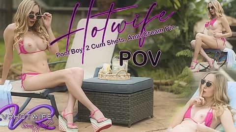 Pov Hotwife Anal With Poolboy