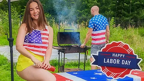 Labor Day 2025 with Hazel Grace & Aleks Sam for ClubSweethearts
