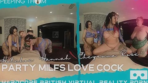 Party MILFS Love Cock - PeepingThom
