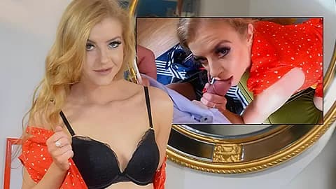 Old JimSlip can’t resist British Lassie Amelia Grace