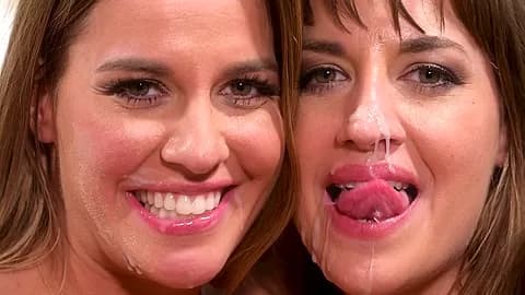 Scorned Hotties Eveline And Silvia Dellai Film Their Own DP Gangbang GP2988