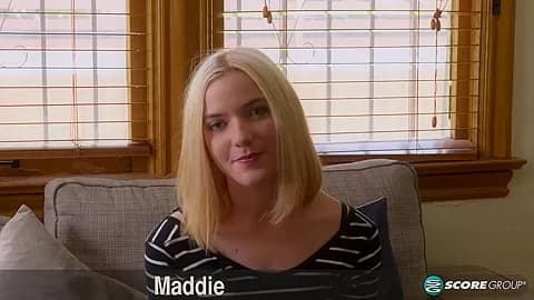 Maddie, 20, is a clean-shaven blonde party girl. - Maddie Winters - NaughtyMag