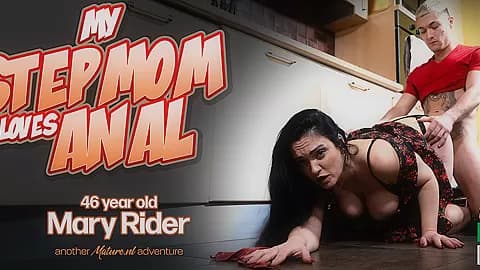 Anal Fucking My Hot 46 Year Old Stepmom Mary Rider In The Kitchen Is A Dream Cum True