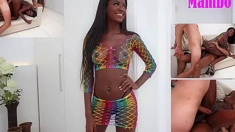 19 Years Brazilian Tall Ebony Beauty With Perfect Breasts, Jenny
