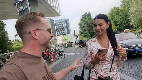 Pornstar Ania Kinski Gets Fucked In The Ass By A Fan Who Wants
