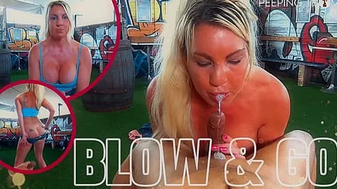 Big Boob Blow And Go